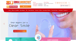 Desktop Screenshot of invisiblebracesbangalore.com